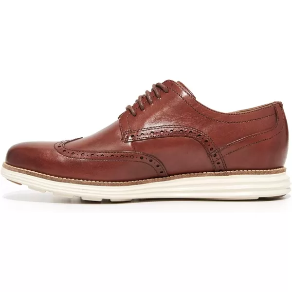 Cole Haan Mens Grand Tour Wing Oxford WoodburyIvory ShoesWoodbury LeatherIvory