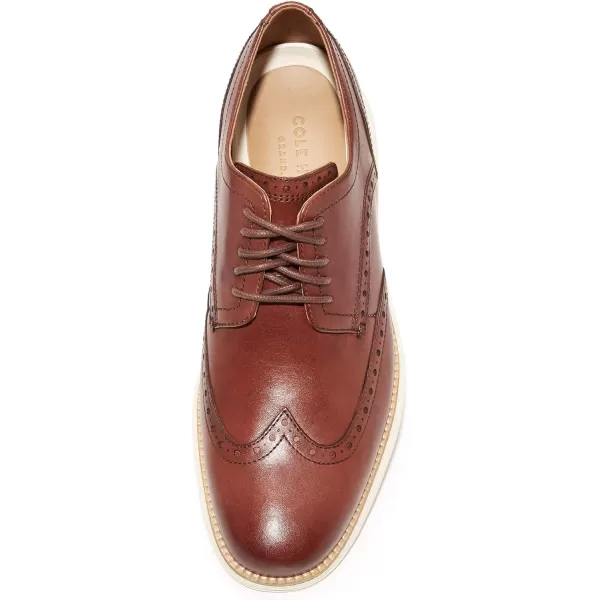 Cole Haan Mens Grand Tour Wing Oxford WoodburyIvory ShoesWoodbury LeatherIvory