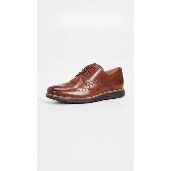 Cole Haan Mens Grand Tour Wing Oxford WoodburyIvory ShoesWoodburyJava