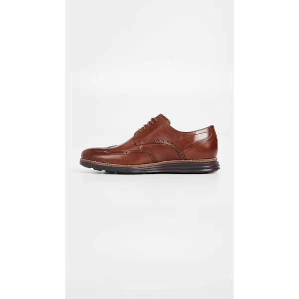 Cole Haan Mens Grand Tour Wing Oxford WoodburyIvory ShoesWoodburyJava