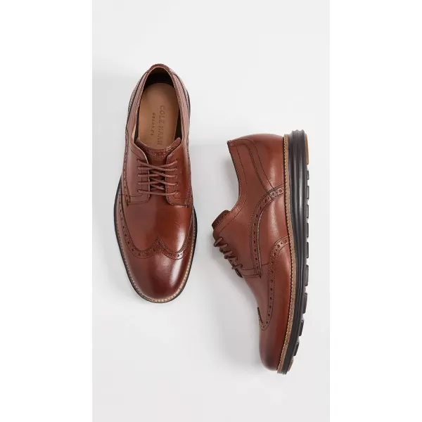 Cole Haan Mens Grand Tour Wing Oxford WoodburyIvory ShoesWoodburyJava