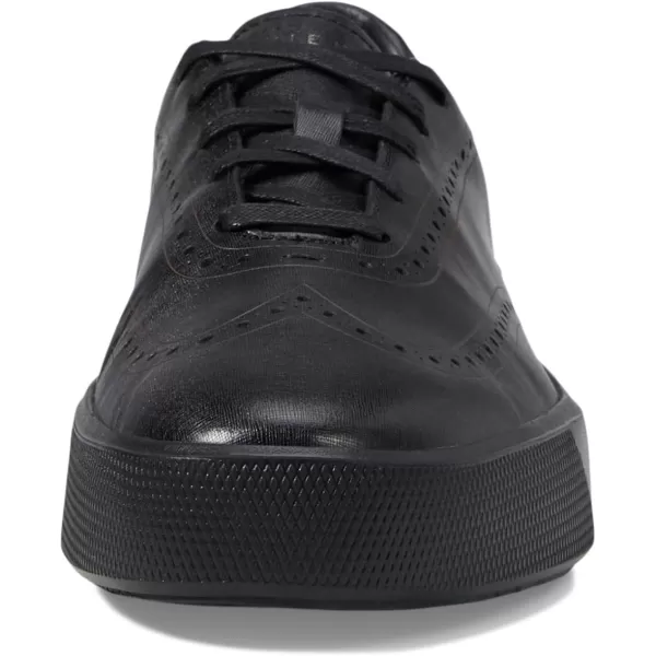 Cole Haan Mens Grandpro Crew Wing Tip SneakerBlackBlack