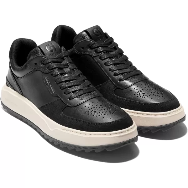 Cole Haan Mens Grandpro Crossover Golf SneakerBlackIvory