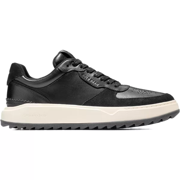 Cole Haan Mens Grandpro Crossover Golf SneakerBlackIvory