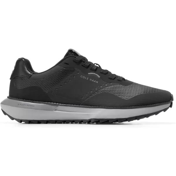 Cole Haan Mens Grandpro Crossover Golf SneakerBlackQuiet ShadeSleet