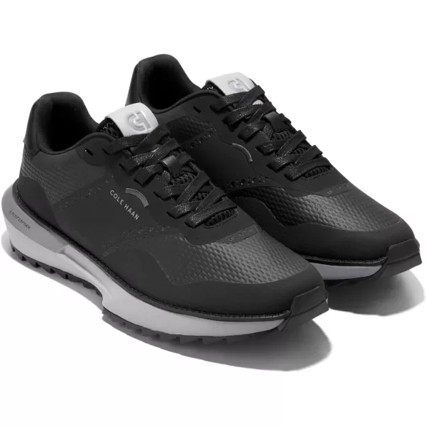 Cole Haan Mens Grandpro Crossover Golf SneakerBlackQuiet ShadeSleet