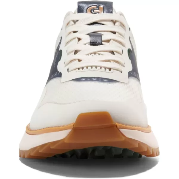 Cole Haan Mens Grandpro Crossover Golf SneakerIvoryNavy BlazerIvory