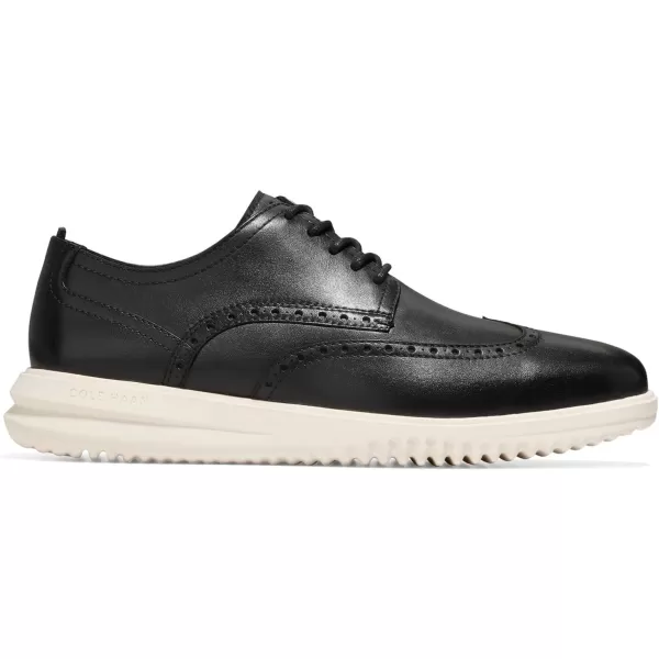 Cole Haan Mens Original Grand Shortwing OxfordBlackIvory