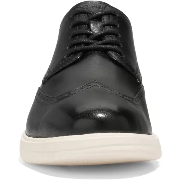 Cole Haan Mens Original Grand Shortwing OxfordBlackIvory