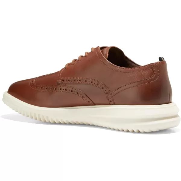 Cole Haan Mens Original Grand Shortwing OxfordBritish TanIvory