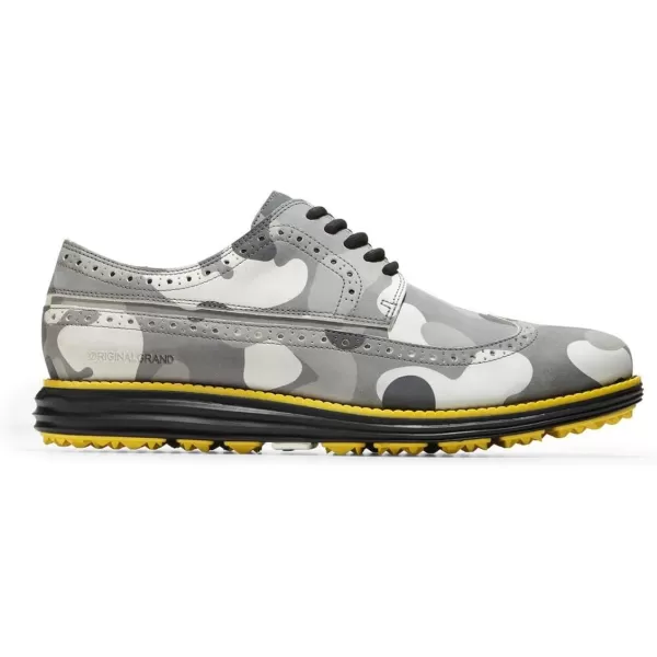 Cole Haan Mens Original Grand Shortwing OxfordGray Camo Print Wr