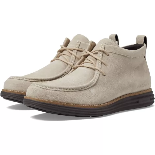 Cole Haan Mens Originalgrand Moc Toe Chukka BootTan Suede