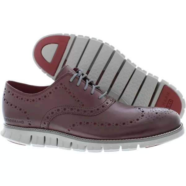 Cole Haan Mens Zg Remastered Plain Toe OxfordPinotPalomaSyrah