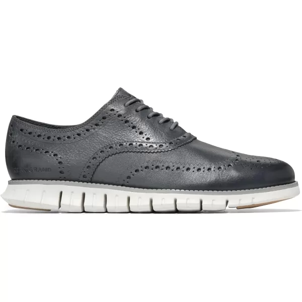 Cole Haan Mens Zg Remastered Plain Toe OxfordTurbulenceMonumentSilver Birch