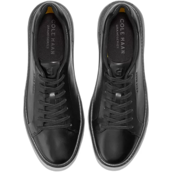 Cole Haan Womens Grandpro Topspin SneakerBlack LeatherBlack