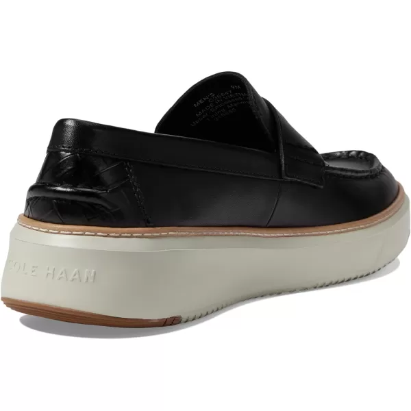 Cole Haan Womens Grandpro Topspin SneakerBlackSilver Birch