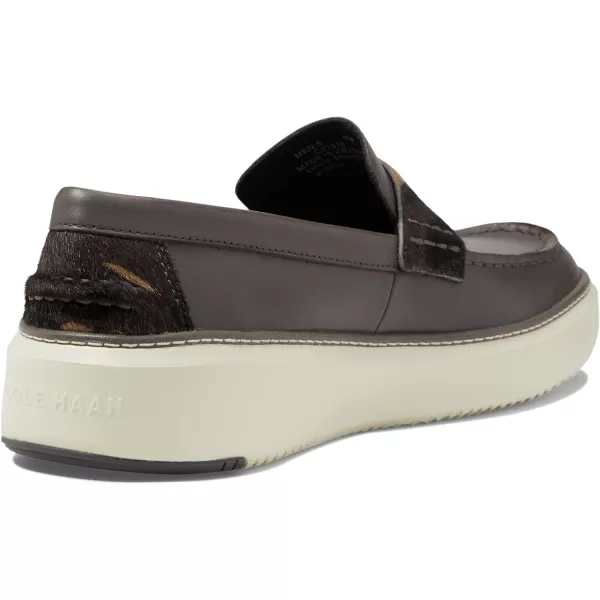 Cole Haan Womens Grandpro Topspin SneakerDark PavementIvory