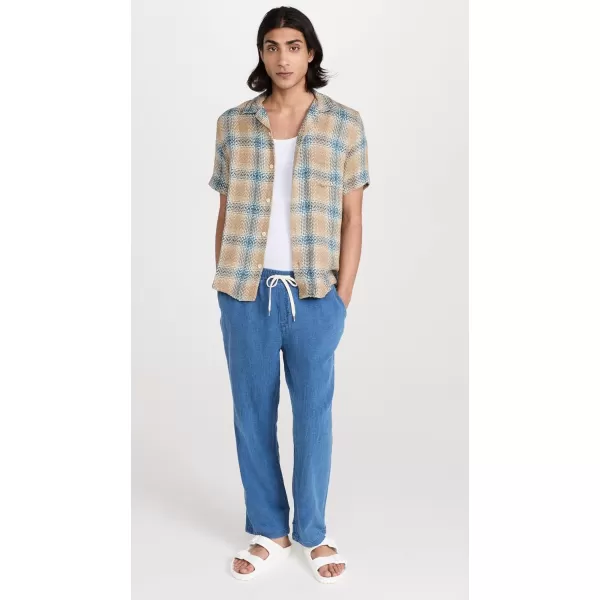 Corridor Mens Acid Plaid Rumba ShirtTaupe