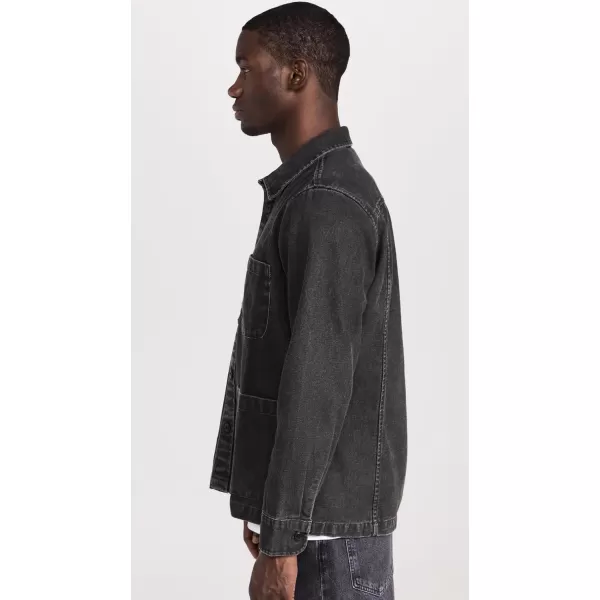 Corridor Mens Duck Dye OvershirtBlack