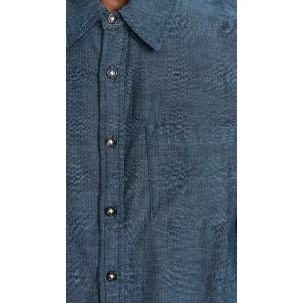 Corridor Mens Lyocell Flannel Button DownBlue