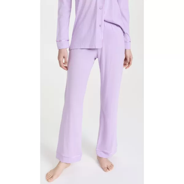 Cosabella Womens Bella Long Sleeve Top amp Pant PJ SetIcy VioletIcy Violet