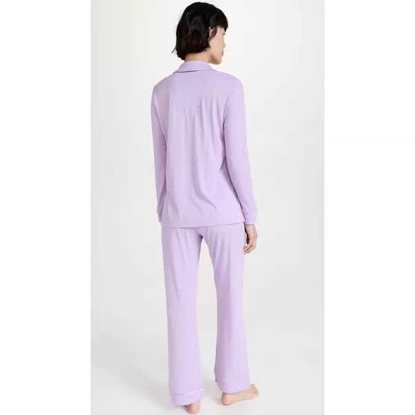 Cosabella Womens Bella Long Sleeve Top amp Pant PJ SetIcy VioletIcy Violet