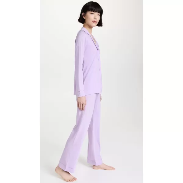 Cosabella Womens Bella Long Sleeve Top amp Pant PJ SetIcy VioletIcy Violet