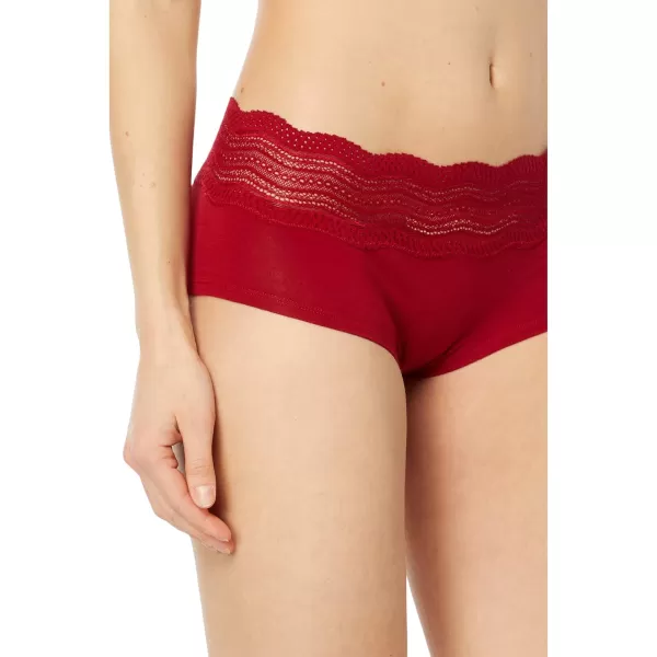 Cosabella Womens Dolce Boy ShortsSindoor Red