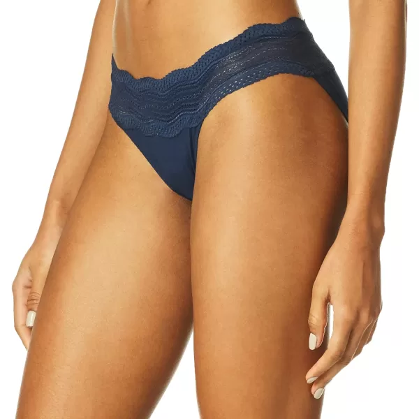 Cosabella Womens Dolce Lace Bikini BriefsNavy Blue