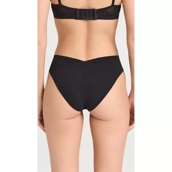 Cosabella Womens High Rise Bikini BriefsBlack