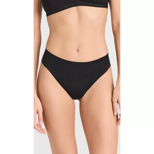 Cosabella Womens High Rise Bikini BriefsBlack