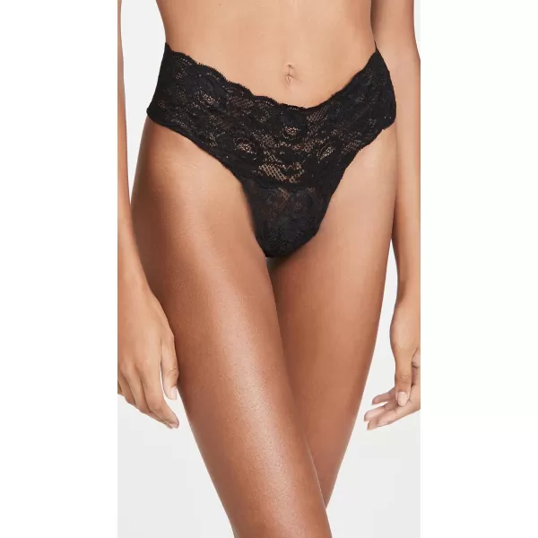 Cosabella Womens Never Say Never Comfy Thongs 3 PackBlk Blk Blk