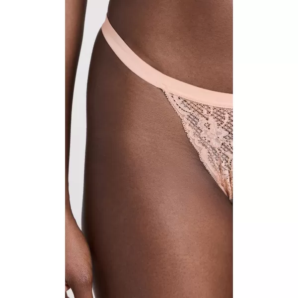 Cosabella Womens Never Say Never Thong 3 PackBlackSetteWhite