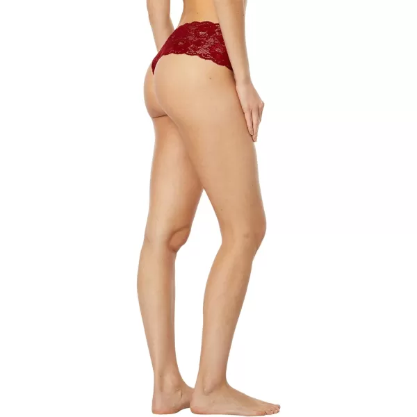 Cosabella Womens Say Never Comfie ThongNever Say Never Comfie Thong Sindoor Red