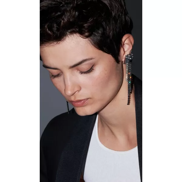 DEMARSON Womens Gracie EarringsHemIrTonal Smoke