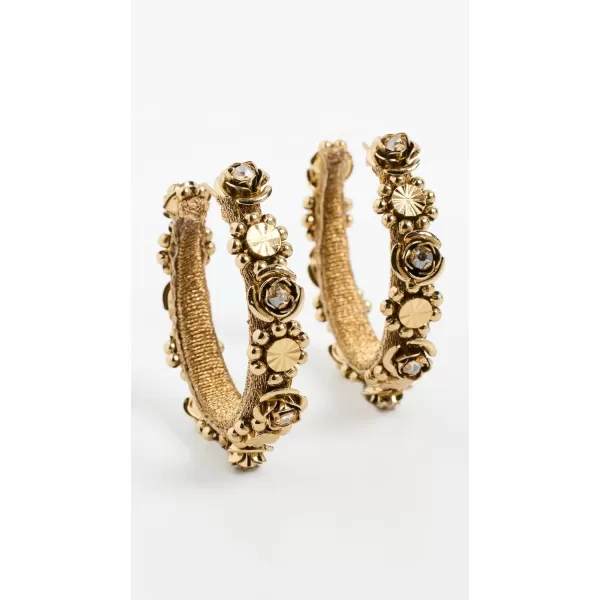 Deepa Gurnani Womens Deepa by Deepa Gurnani Elsie EarringsGold