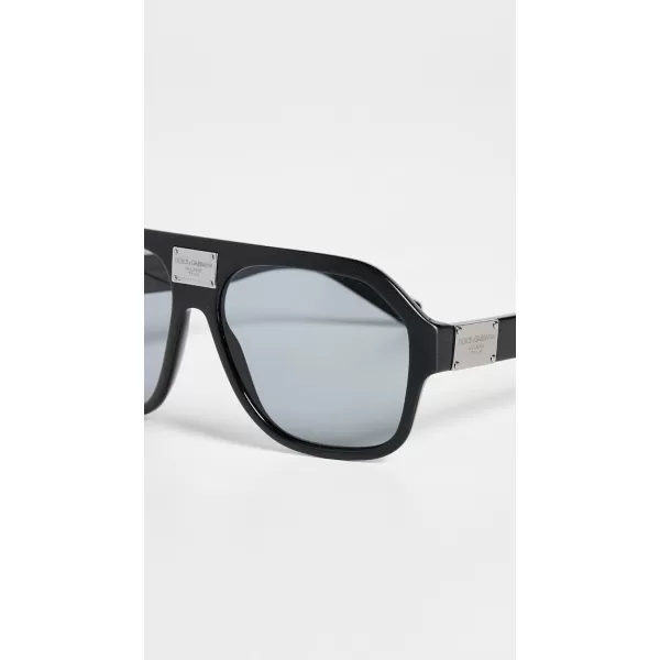 Dolce amp Gabbana Acetate AviatorsBlack