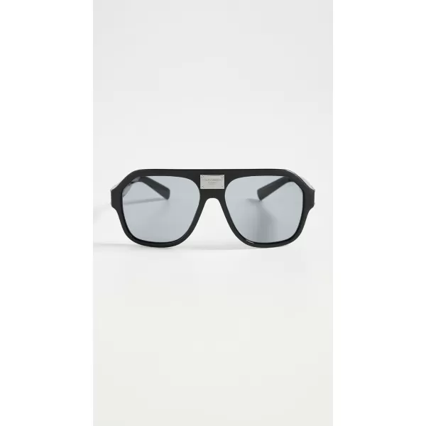 Dolce amp Gabbana Acetate AviatorsBlack