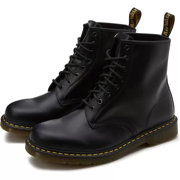 Dr Martens 1490 10Eye Leather Boot for Men and WomenBlack