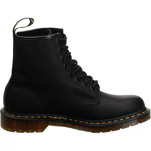 Dr Martens 1490 10Eye Leather Boot for Men and WomenBlack Greasy