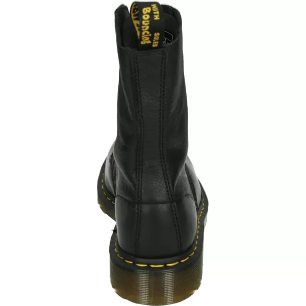 Dr Martens 1490 10Eye Leather Boot for Men and WomenBlack Virginia