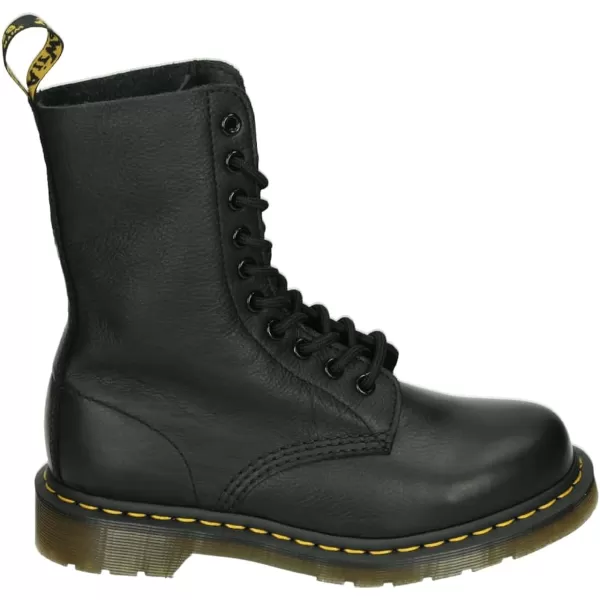 Dr Martens 1490 10Eye Leather Boot for Men and WomenBlack Virginia