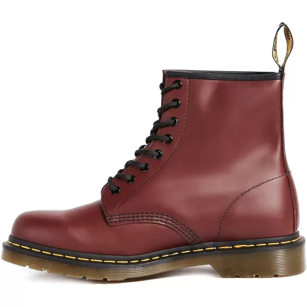 Dr Martens 1490 10Eye Leather Boot for Men and WomenCherry