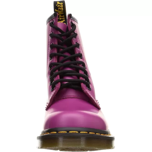 Dr Martens 1490 10Eye Leather Boot for Men and WomenFuchsia Smooth