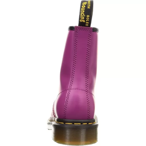 Dr Martens 1490 10Eye Leather Boot for Men and WomenFuchsia Smooth