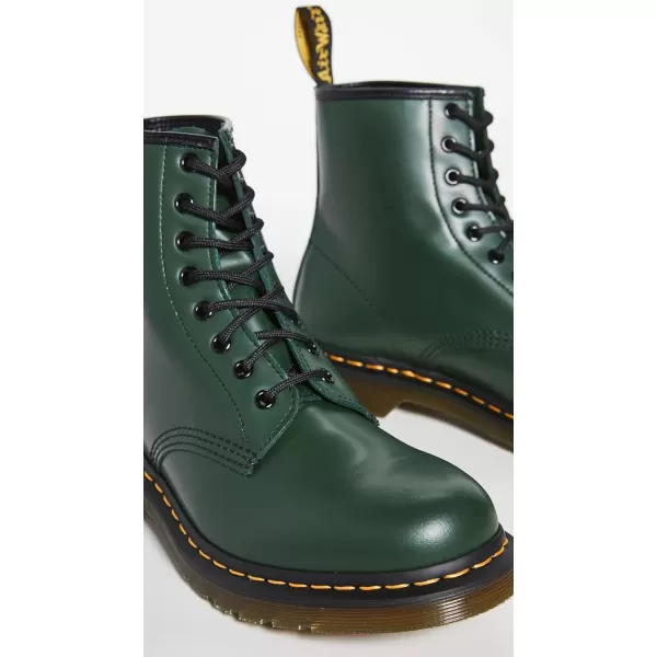 Dr Martens 1490 10Eye Leather Boot for Men and WomenGreen