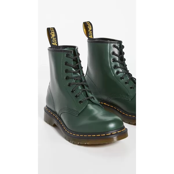 Dr Martens 1490 10Eye Leather Boot for Men and WomenGreen