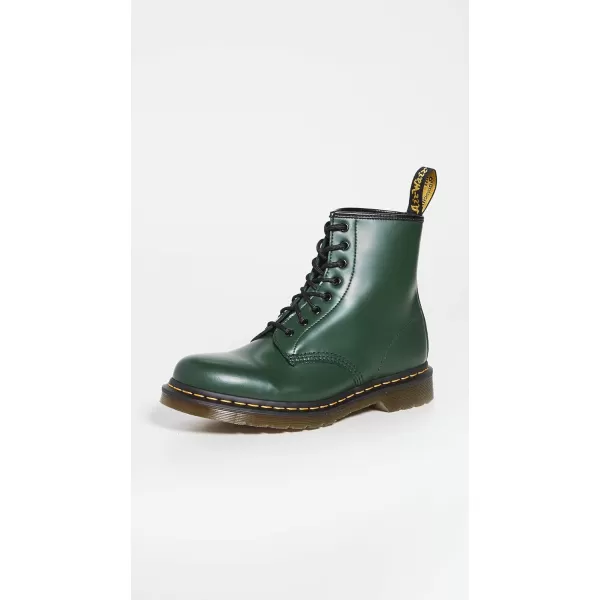 Dr Martens 1490 10Eye Leather Boot for Men and WomenGreen