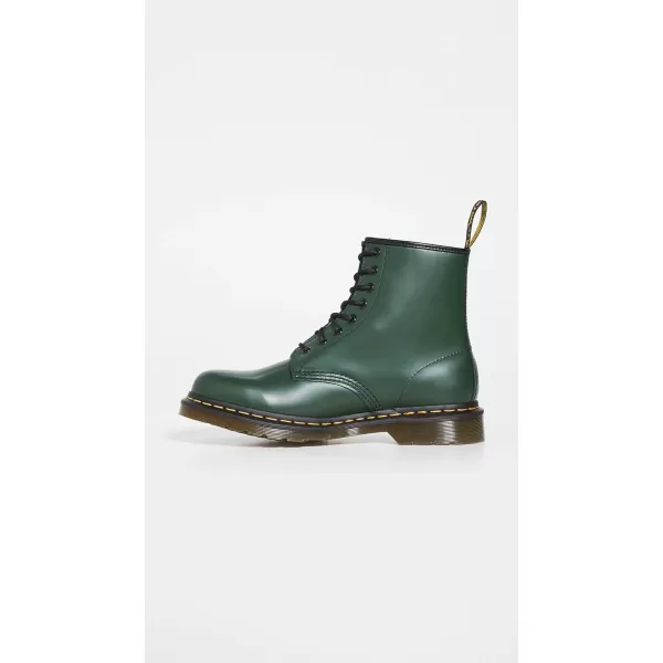 Dr Martens 1490 10Eye Leather Boot for Men and WomenGreen