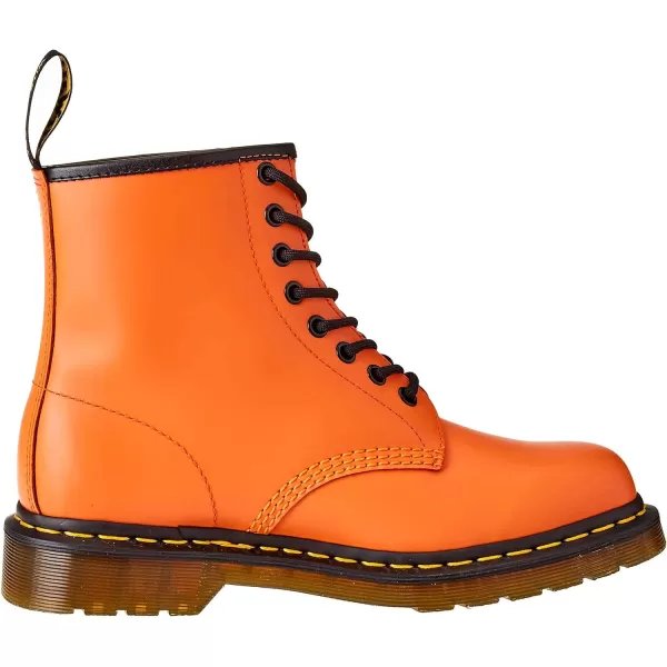 Dr Martens 1490 10Eye Leather Boot for Men and WomenOrange